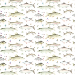 multicolour animal cotton fabric from Voyage Maison