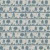 blue animal cotton fabric from Voyage Maison
