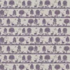 purple animal cotton fabric from Voyage Maison