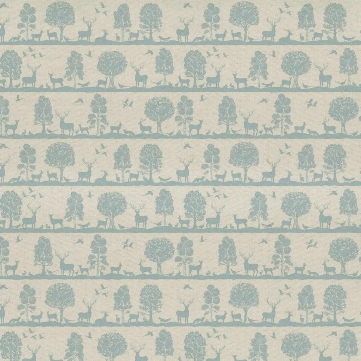 black-grey animal cotton fabric from Voyage Maison