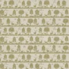 green animal cotton fabric from Voyage Maison