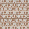 orange animal cotton fabric from Voyage Maison