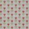 green botanical cotton fabric from Voyage Maison