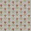 green botanical cotton fabric from Voyage Maison