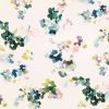 green botanical cotton fabric from Villa Nova