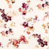 red botanical cotton fabric from Villa Nova