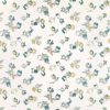 green botanical embroideried fabric from Villa Nova