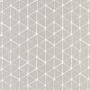 black-grey geometric embroideried fabric from Villa Nova