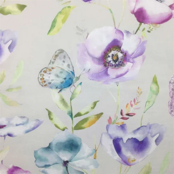 Farfalla Fabric - Plum by Farfalla Fabric - Plum from