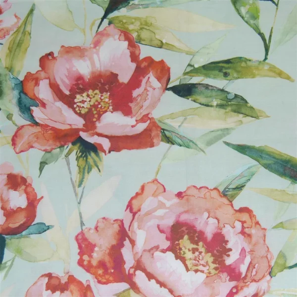 Earnley Fabric - Duckegg by Earnley Fabric - Duckegg from