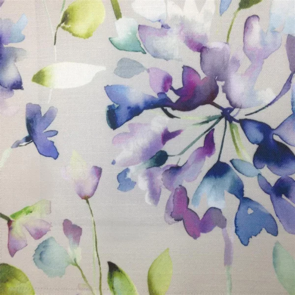Clovelly Fabric - Violet by Clovelly Fabric - Violet from
