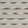 black-grey striped voile-sheer fabric from Villa Nova