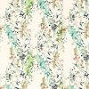 green botanical cotton fabric from Villa Nova