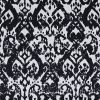 black-grey traditional velvet-chenille fabric from Utopia