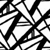 black-grey geometric velvet-chenille fabric from Utopia