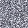black-grey geometric velvet-chenille fabric from Utopia
