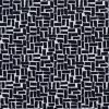 black-grey geometric velvet-chenille fabric from Utopia