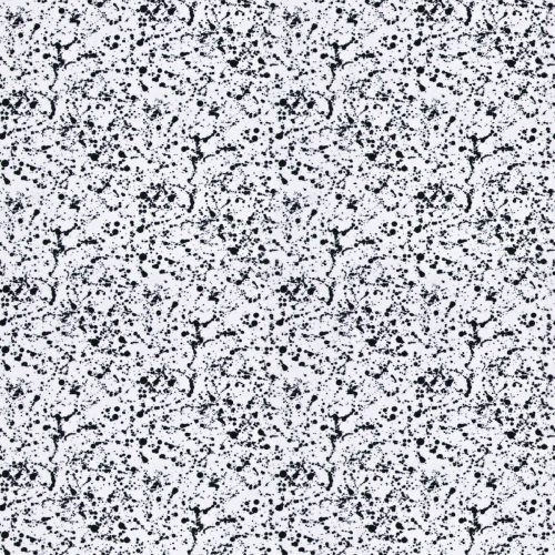 Splat Fabric by white spotted velvet-chenille fabric from Utopia