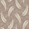 purple botanical printed fabric from Utopia