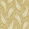 brown botanical printed fabric from Utopia