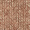 orange geometric printed fabric from Utopia