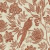 orange animal printed fabric from Utopia