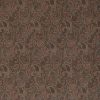 brown botanical velvet-chenille fabric from Utopia
