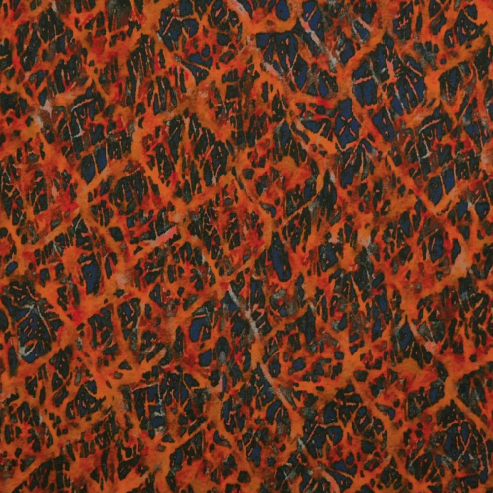 Crystal Fabric - Fire by red misc velvet-chenille fabric from Utopia