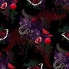 venom curtains fruit fabric prints