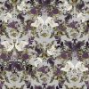 black-grey animal velvet-chenille fabric from Utopia
