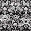 black-grey animal velvet-chenille fabric from Utopia
