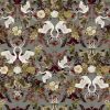 multicolour animal velvet-chenille fabric from Utopia