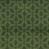 green geometric velvet-chenille fabric from Utopia