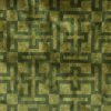 brown geometric velvet-chenille fabric from Utopia