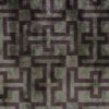 purple geometric velvet-chenille fabric from Utopia