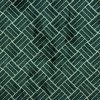 black-grey geometric velvet-chenille fabric from Utopia