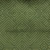 green geometric velvet-chenille fabric from Utopia