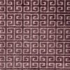 brown geometric velvet-chenille fabric from Utopia