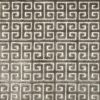 black-grey geometric velvet-chenille fabric from Utopia