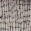 black-grey striped velvet-chenille fabric from Utopia