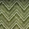 green geometric velvet-chenille fabric from Utopia
