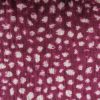 purple spotted velvet-chenille fabric from Utopia