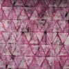 pink geometric velvet-chenille fabric from Utopia