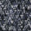 purple geometric velvet-chenille fabric from Utopia