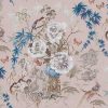pink animal velvet-chenille fabric from Utopia