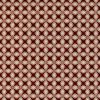 red geometric velvet-chenille fabric from Utopia