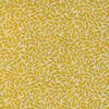 yellow botanical velvet-chenille fabric from Utopia