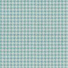 blue geometric velvet-chenille fabric from Utopia