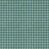 blue geometric velvet-chenille fabric from Utopia