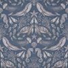 blue animal cotton fabric from Utopia